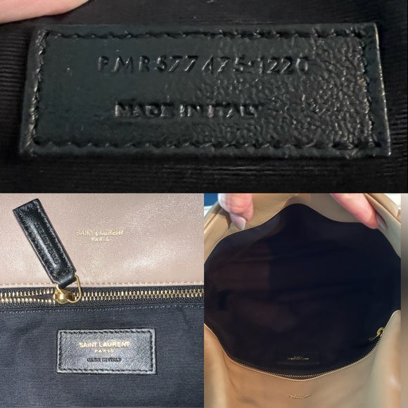 Saint Laurent (YSL) Medium Lou Puffer Bag in Quilted Leather - Picture 14 of 15